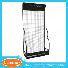 mobile accessories grid wall wire mesh metal display stand